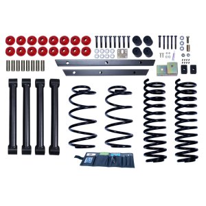 Jeep Wrangler Suspension Lift Kit - Rugged Ridge - 2 Inch Lift, No Shocks - `97-`02